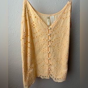 100% cotton lace print blouse